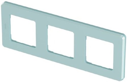 Рамка универсальная Legrand Inspiria 3-м. мятный фото Рамка универсальная Legrand Inspiria 3-м. мятный картинка